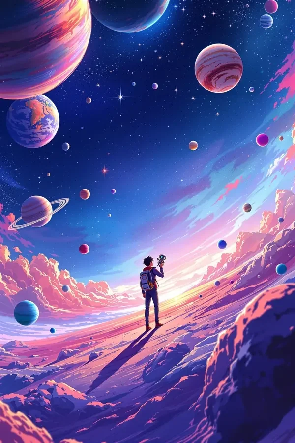 星海旅人高清海报